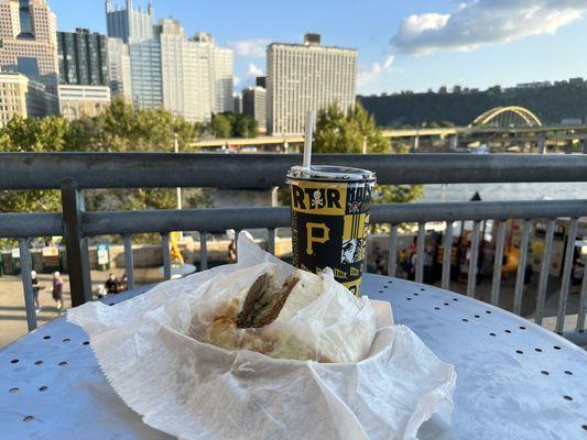 Primanti's sandwich at PNC Park