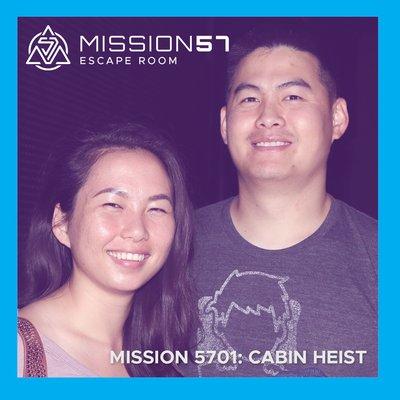 Another team who had a great time during their Cabin Heist mission!