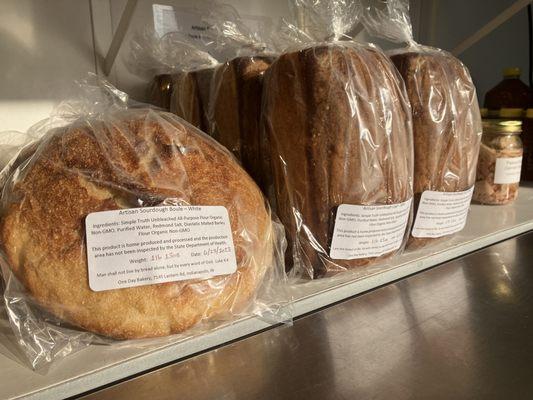 Amish breads and baked goods