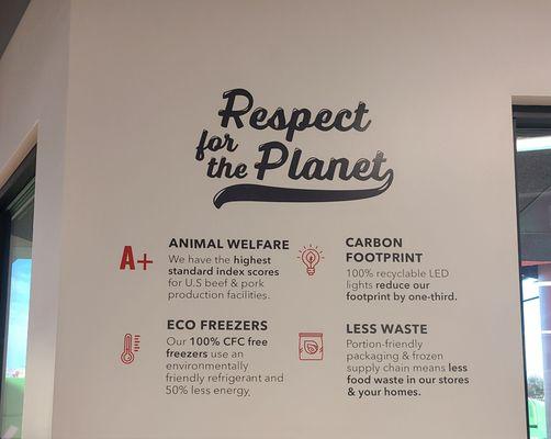 Respect for the Planet