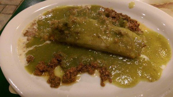 Tamale w/ Salsa Verde