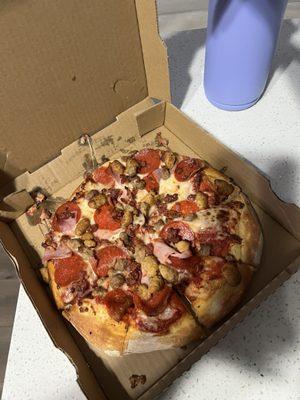 Small Meat Lovers Pizza