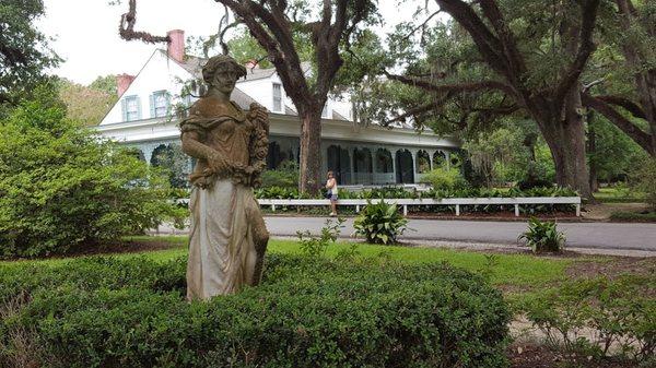 Statue In Front Of The House