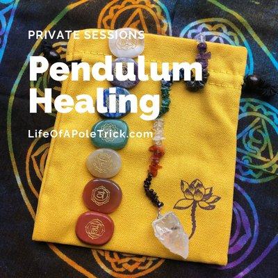 Pendulum healing to balance your chakra.