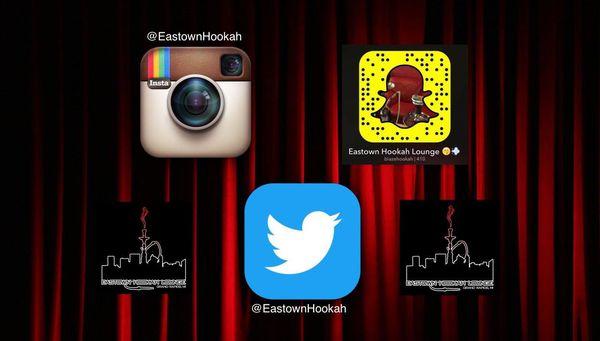 Eastown Hookah Lounge Social Media.