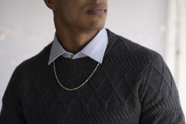 Men's Chains are always in style. Gold Chains are the eternal trendy jewelry