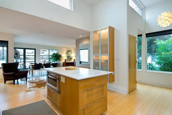 Kitchen renovation in a San Francisco mid-century home.