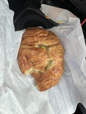 Ham cheese & Jalapeño croissant