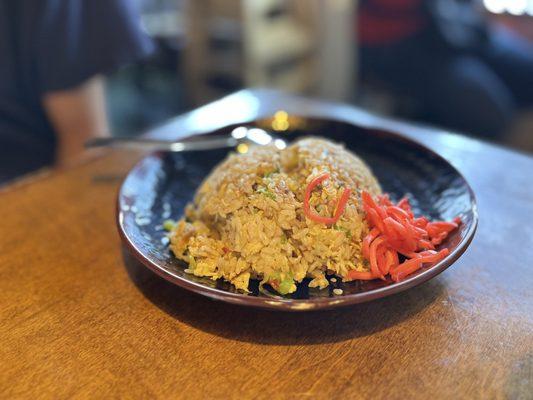 Spicy pork fried rice