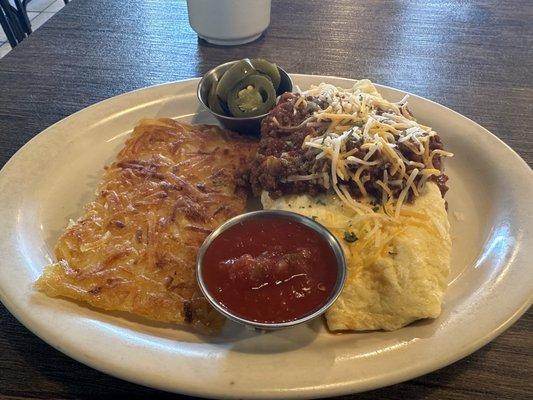 Mexican omelet