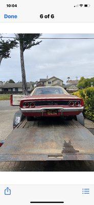 Dads 1968 charger R/T ,,,Garaged for 20 years  Esteban , at Lopez auto Detailing ROCKED IT!..