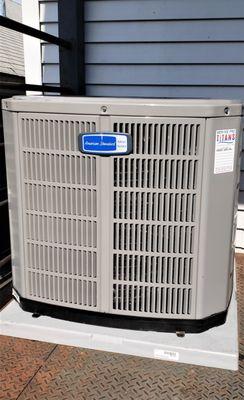 American Standard A/C Condenser Installation