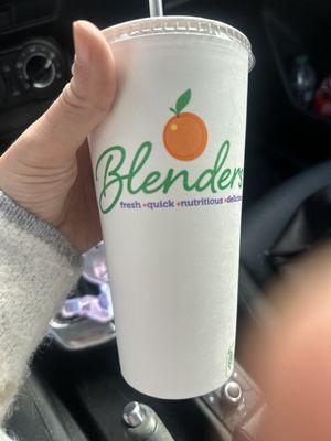 Got my favorite smoothie after a particularly hard day. The staff were so sweet and kind.