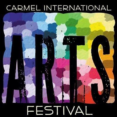 This is the most recent logo for the Carmel International Arts Festival.