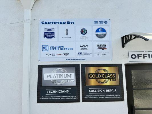 Regal Repair Certification