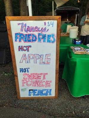 Nancy's fried pies - Doyle Lawson and Quicksilver Bluegrass Music Festival