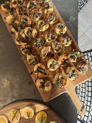 Flaky Herbed Mushroom Tarts