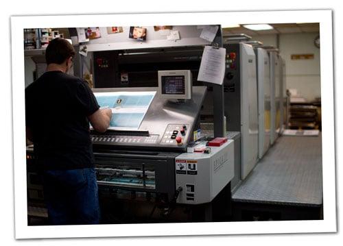 Marty on the Komori 29" press