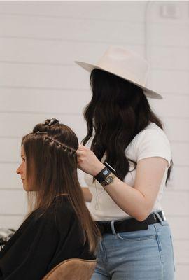 Hair extension Beadwork @stylemeliz