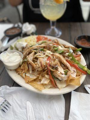 Fajita Nachos Nortenos