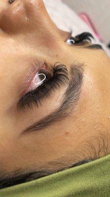 Volume lash extensions