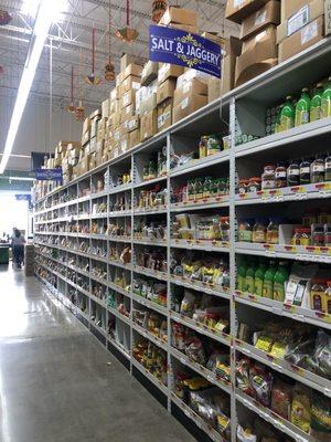 Aisle of spices galore