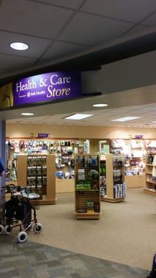 Gift shop, located on the first floor.