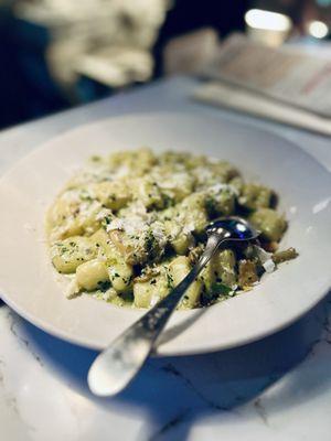 Thursday Gnocchi with shrooms