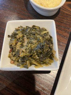 Bacon Braised Collard Greens