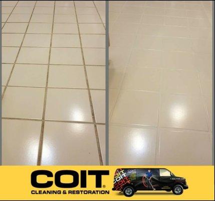 The COIT Difference: Tile & Grout cleaning