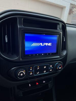 After (Alpine w/Apple CarPlay)