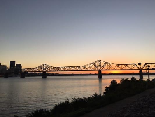 View from the patio.