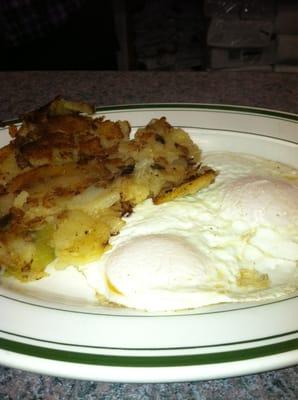 eggs and pappas.