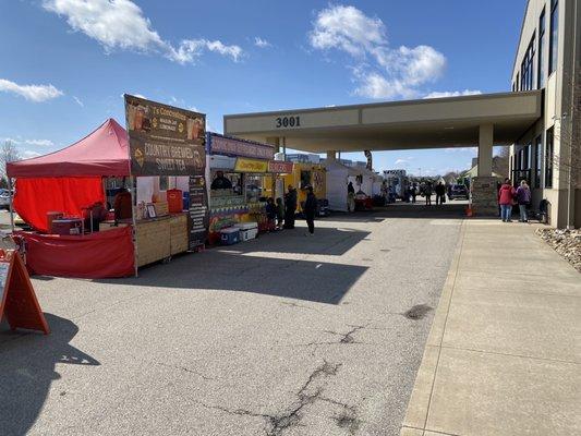 Food trucks for the 2023 home show event