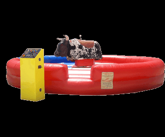 Buck our Mechanical Bull will test any California Cowboy how to stay on our buck'in bronco