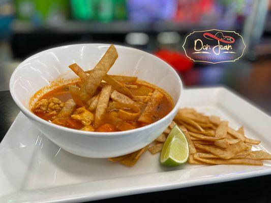 Chicken tortilla soup.