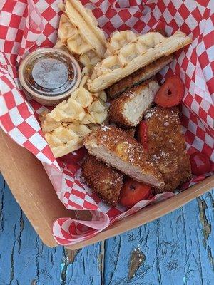 Vegan Chicken and Waffles