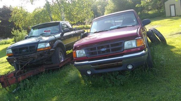 I have 2 Ford rangers for parts. Wondering if you're like to make me an offer. Thank you