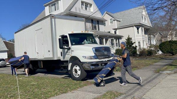 Professional Movers in Boston, Massachusetts.