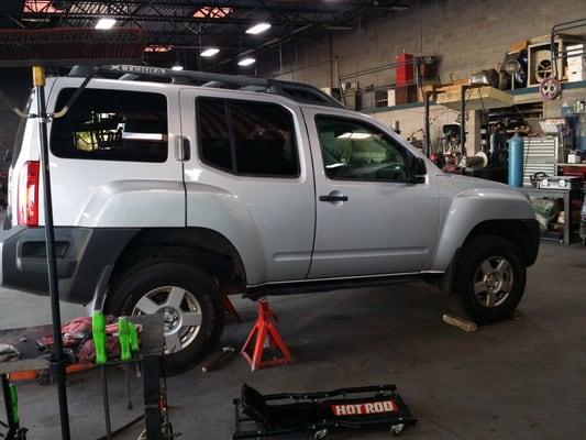 Add a leaf to my Xterra.