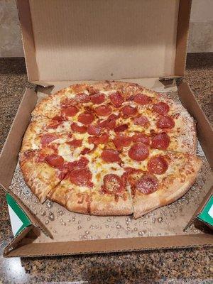 Pepperoni pizza