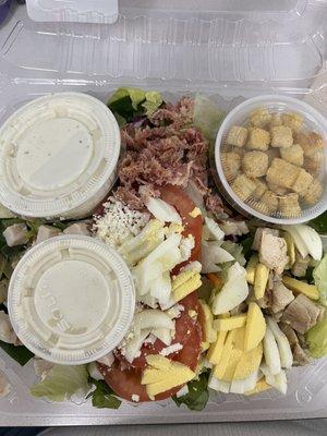 Cobb Salad w/Extra Ranch Dressing