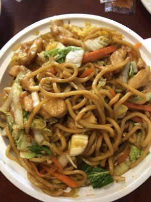 L7. Chicken Lo Mein Lunch Combo