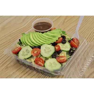 Ultimate Green Salad with Balsamic Vinaigrette