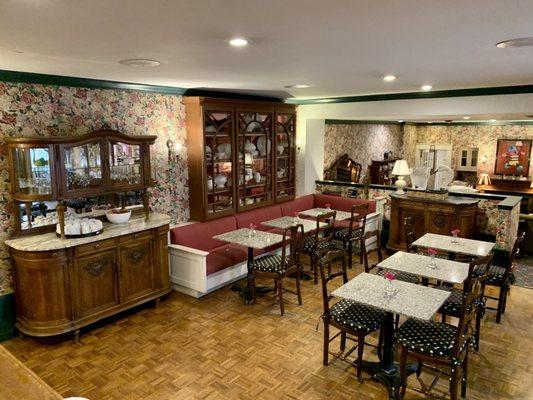 Dining area downstairs