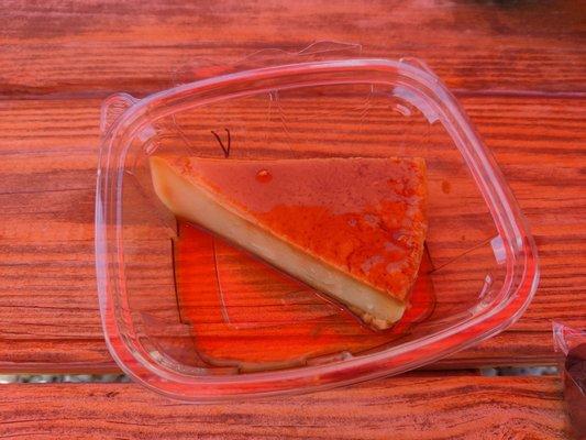 Vegan flan