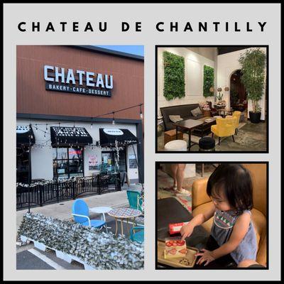 I'm glad Bella and I stopped by Chateau de Chantilly, a café located in Chantilly, VA, for a date last week.