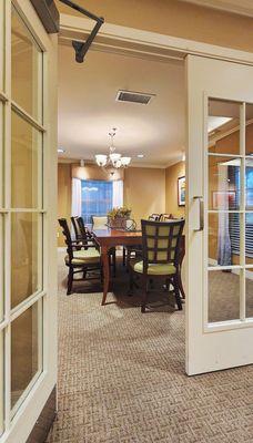 Novellus Cypresswood | Assisted Living & Memory Care | Spring, TX | Private dining