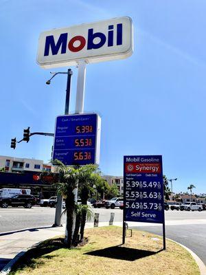 Gas prices as of 07/06/23