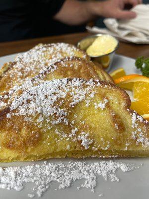 Amazing French toast is a must!